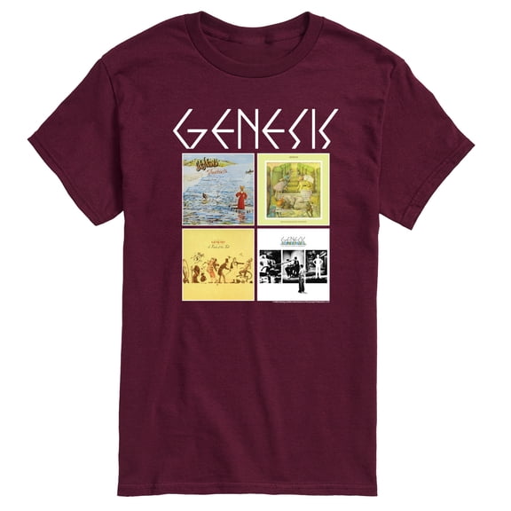 Genesis - Genesis Album Grid - Men's Short Sleeve Graphic Tee