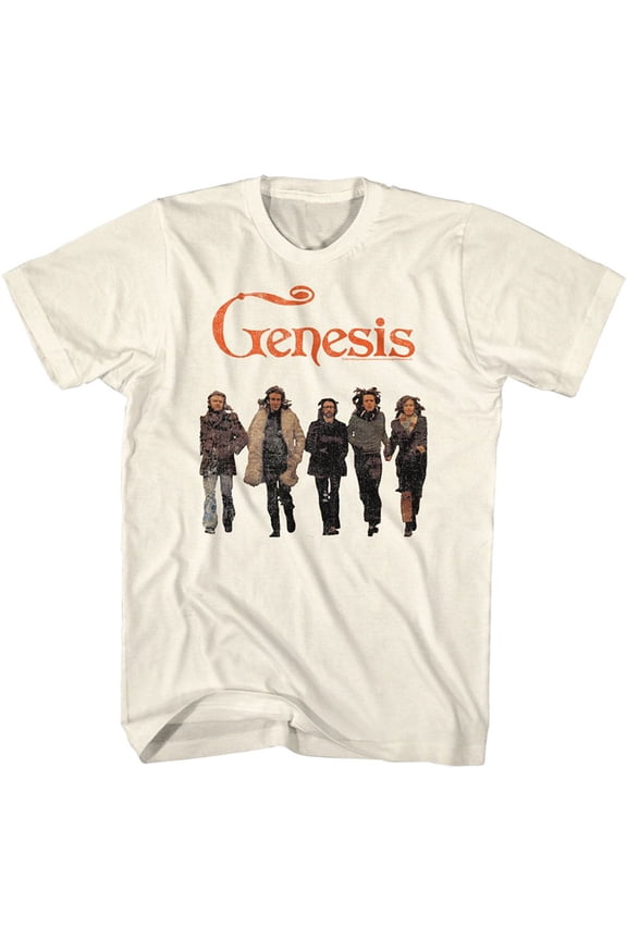Genesis Genesis Band Natural Adult T-Shirt