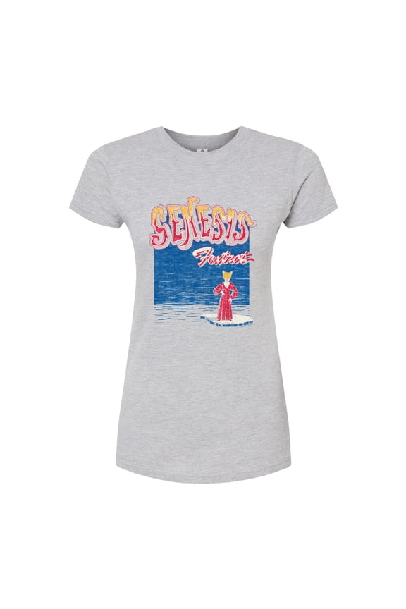 - Genesis Foxtrot - Juniors Fitted Graphic T-Shirt