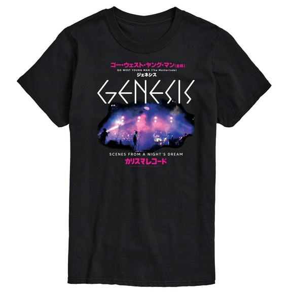 Genesis - Go West Young Man - Men's Short Sleeve Graphic Tee