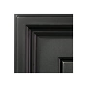Genesis Icon Coffer Black Ceiling Tiles - Easy Drop-In Installation  Waterproof, Washable and Fire-rated - High-Grade PVC to Prevent Breakage (12" x 12" Sample)