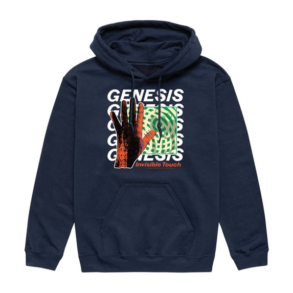 Genesis - Invisible Touch - Men's Fleece Pullover Hoodie