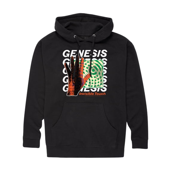Genesis - Invisible Touch - Men's Fleece Pullover Hoodie