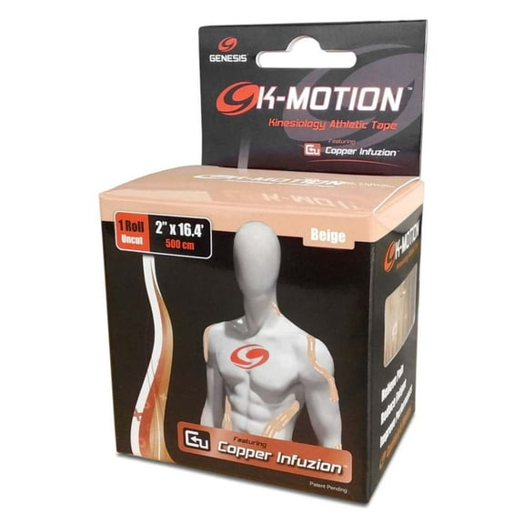 Genesis K-Motion Kinesiology Tape Uncut Rolls