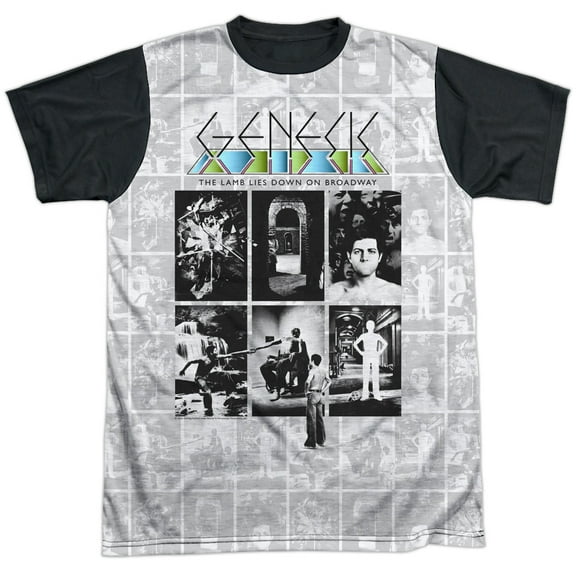 Genesis - Lamp - Short Sleeve Black Back Shirt - Large