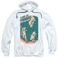 thumbnail image 1 of Trevco Sportswear PERRY194-AFTH-1 Genesis Land of Confusion Adult Pullover Hoodie, White - Small, 1 of 2