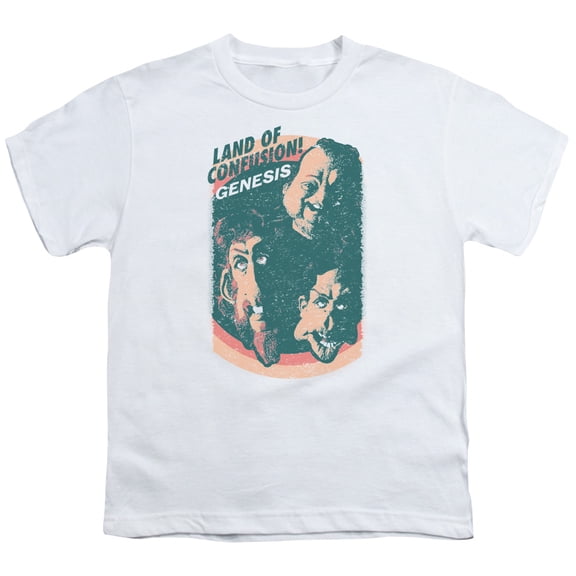 Genesis - Land Of Confusion - Youth Short Sleeve Shirt - Medium
