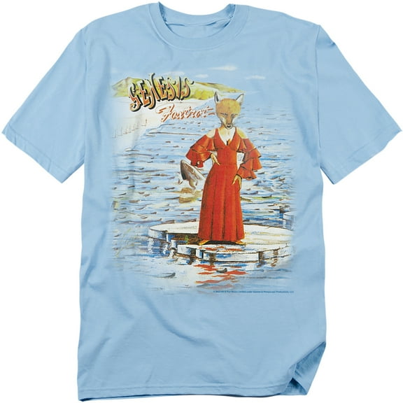 Genesis T-Shirt Large Foxtrot Unisex Graphic Tee For Men & Women