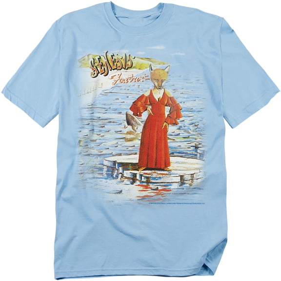 Genesis T-Shirt Large Foxtrot Unisex Graphic Tee For Men & Women