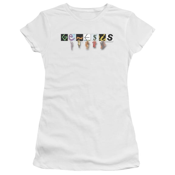 Genesis New Logo Junior Women's T-Shirt Sheer White