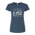 thumbnail image 1 of Genesis - North American Tour 74 - Juniors Fitted Graphic T-Shirt, 1 of 5