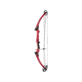 Genesis Original Archery Compound Bow Adjustable Size, Draw Hand-Right, Red