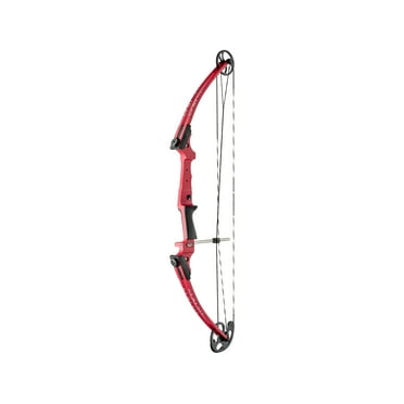 Genesis Original Archery Compound Bow Adjustable Size, Draw Hand-Right, Red