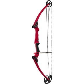 Genesis Original Archery Compound Bow Adjustable Size,Left Handed, Red