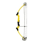Genesis Original Archery Compound Bow Adjustable Size, Right Hand, Yellow