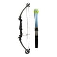 thumbnail image 1 of Genesis Archery Original Lightweight Compound Bow and Arrow Set, Right Hand, Carbon, 1 of 12