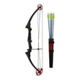 thumbnail image 1 of Genesis Original Archery Compound Bow and Arrow Set, Draw Hand-Left, Black, 1 of 13