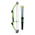 thumbnail image 1 of Genesis Original Archery Compound Bow and Arrow Set, Draw Hand-Left, Green, 1 of 12
