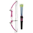 thumbnail image 1 of Genesis Original Archery Compound Bow and Arrow Set, Draw Hand-Right, Pink, 1 of 12