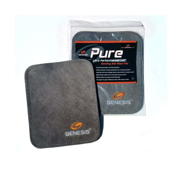 Genesis Pure Pad Washable Buffalo Leather Bowling Ball Polishing