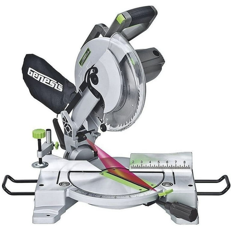 Genesis 10-Inch 15-Amp Compound Miter Saw with Laser, GMS1015LC Genesis 10-Inch 15-Amp Compound Miter Saw with Laser, GMS1015LC