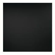 Genesis Smooth Pro Black Ceiling Tiles - Easy Drop-in Installation  Waterproof, Washable and Fire-Rated - High-Grade PVC to Prevent Breakage (6" x 6" Sample)