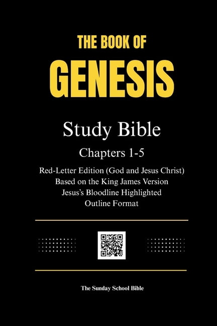 Genesis Study Bible Chapters 1-5, (Paperback)