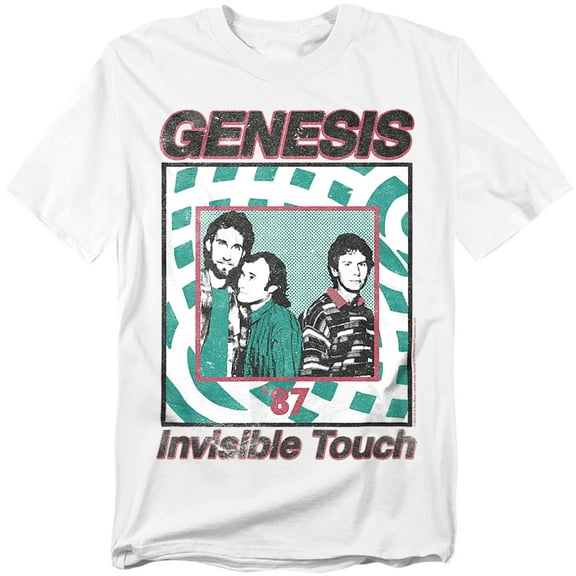 Genesis T-Shirt Invisible Touch Poster Unisex Graphic Tee for Men & Women