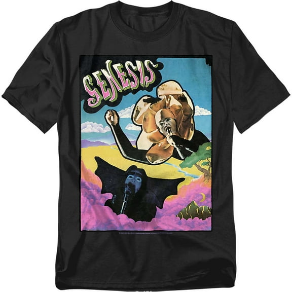 Genesis T-Shirt Tour Poster Unisex Graphic Tee for Men & Women