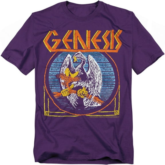 Genesis T-Shirt Vintage Bird Unisex Graphic Tee for Men & Women