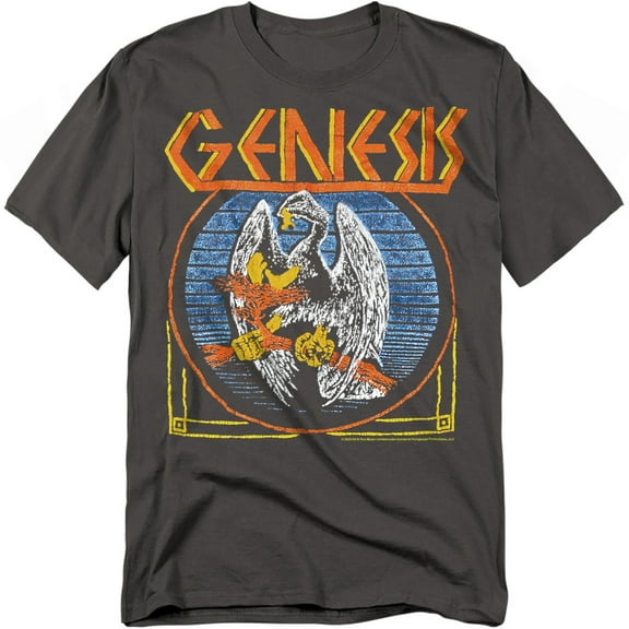 Genesis T-Shirt Vintage Bird Unisex Graphic Tee for Men & Women