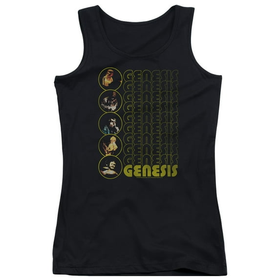 Genesis The Carpet Crawlers Junior Women's Tank Top Black