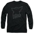 thumbnail image 1 of Trevco Sportswear PERRY192-AL-2 Genesis Watcher of the Skies Adult Long Sleeve T-Shirt, Black - Medium, 1 of 2