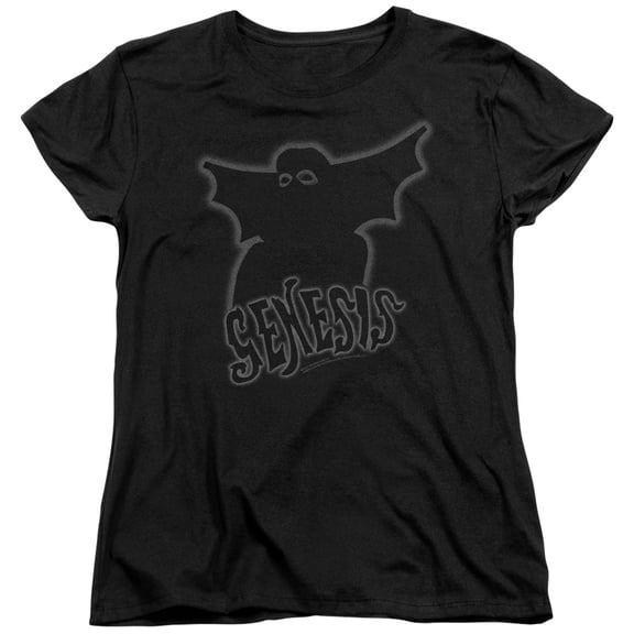 Trevco Sportswear PERRY192-WT-5 Genesis Watcher of the Skies Womens Short Sleeve T-Shirt, Black - 2X