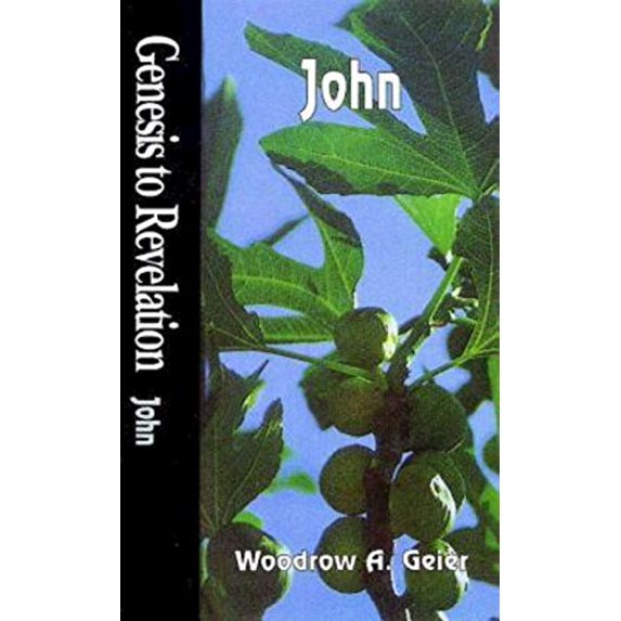 Pre-Owned Genesis to Revelation: John Student Book (Paperback) 0687062314 9780687062317