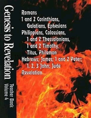 Pre-Owned Genesis to Revelation Volume 4: Romans - Revelation Teacher Book (Paperback) 0687072484 9780687072484
