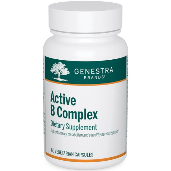 Genestra Brands Active B Complex | Complete B Vitamin Complex Supplement | 60 Capsules