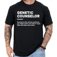 thumbnail image 1 of Genetic Counselor Definition T-Shirt Funny Gifts Profession Shirt Men & Women Unisex S-5XL Hot Trending Shirt, Vintage Birthday Gift, 1 of 3
