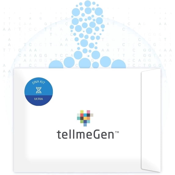 tellmeGen Ultra (WGS 30x) Genetic Test | Health + Traits + Wellness + Ancestry | Whole Genome Sequencing | Over 600 Reports