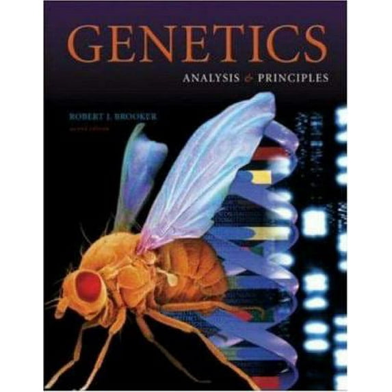Pre-Owned Genetics: Analysis and Principles (Hardcover) 0072965975 9780072965971