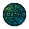 thumbnail image 1 of Genetics Biology DNA Science - 12" Vinyl Sticker Waterproof Decal, 1 of 1