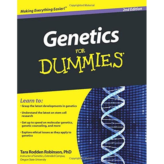Pre-Owned Genetics for Dummies (Paperback) 0470551747 9780470551745