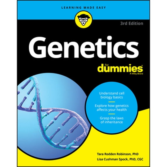 Pre-Owned Genetics for Dummies (Paperback) 1119633036 9781119633037