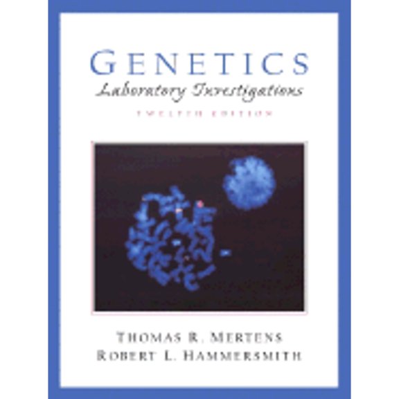 Pre-Owned Genetics Laboratory Investigations (Paperback) 0130193305 9780130193308