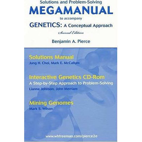 Pre-Owned Genetics Megamanual 2e (Paperback) 0716766655 9780716766650