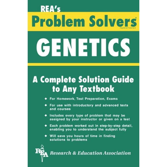 Pre-Owned Genetics Problem Solver (Paperback) 0878915605 9780878915606