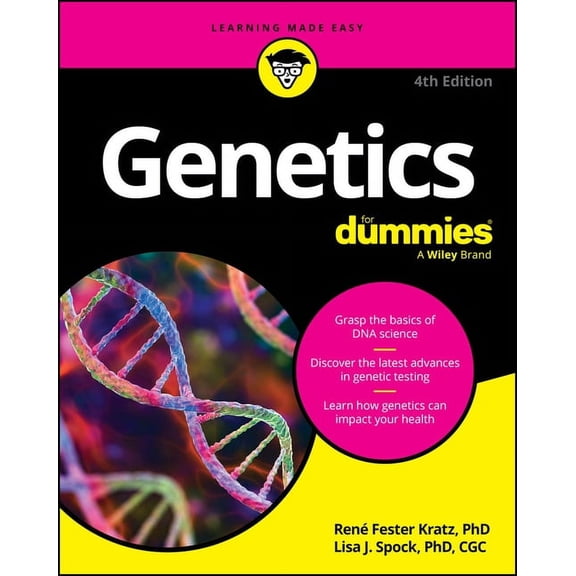 Genetics for Dummies, (Paperback)