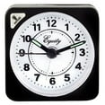 thumbnail image 1 of Geneva/Advance Clock 3076AT Quartz Cube Alarm Clock, Black, 1 of 1