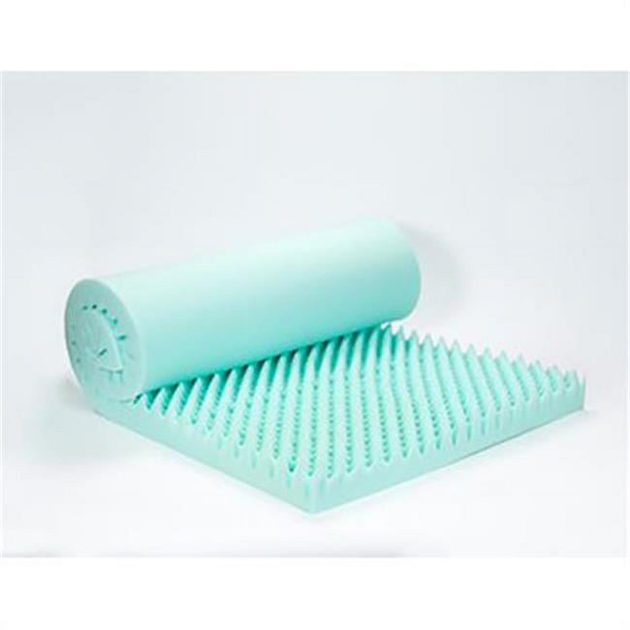 Geneva Healthcare Convoluted Foam Mattress Pad, Topper 3 x 32 x 73 in