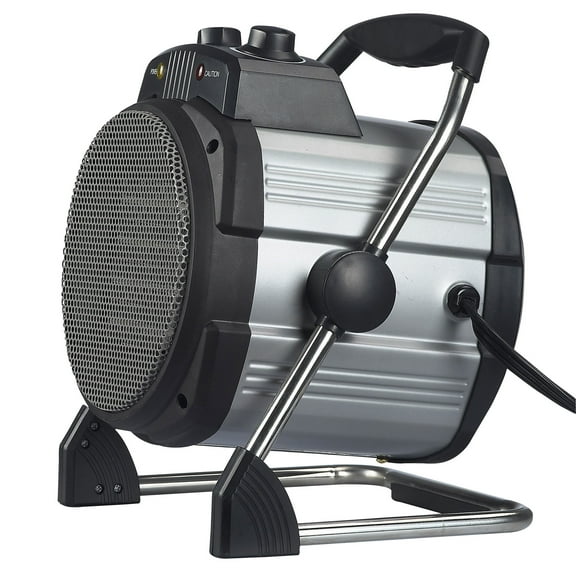 Geneva Industrial Portable Ceramic Heater 3 Setting Fan with Thermostat